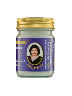 Белый обезболивающий бальзам с лонганом. Hamar Osoth Longan Balm.