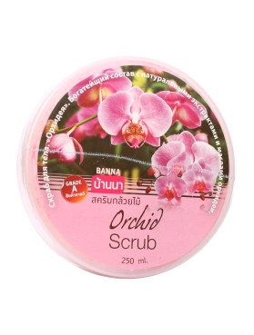 Скраб для тела с орхидеей. Banna Orchid scrub.
