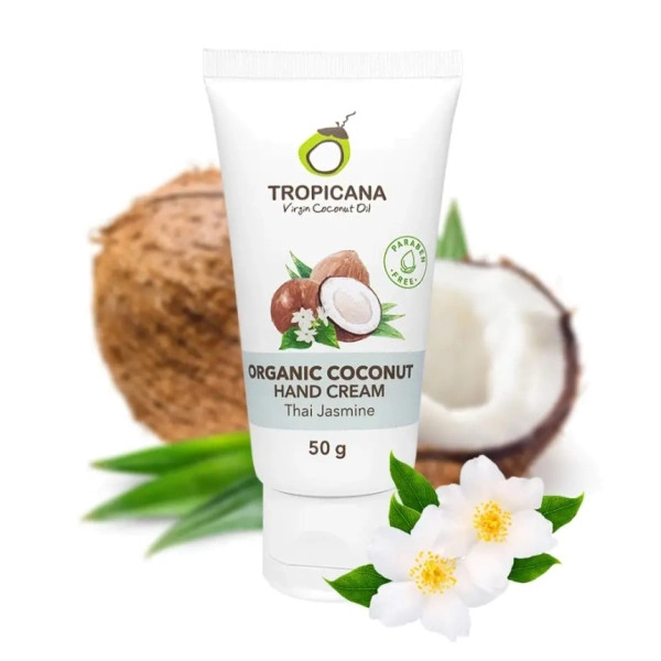 Крем для рук Тропікана Жасмин з кокосовим маслом. Tropicana Coconut Hand Therapy.