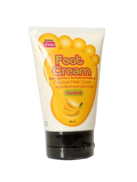 Крем для ног с экстрактом банана. Banna Cracked Heel Cream Banana.