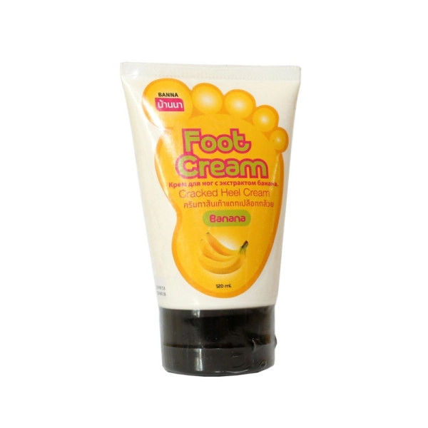 Крем для ніг з екстрактом банана. Banna Cracked Heel Cream Banana.