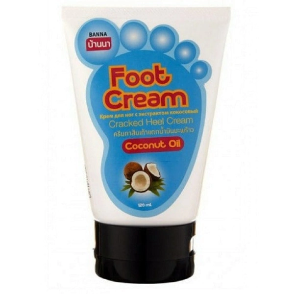 Крем для ног с кокосовым маслом. Banna Cracked Heel Cream coconut oil.