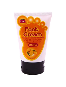 Крем для ног с экстрактом манго. Banna Foot Cream Mango.