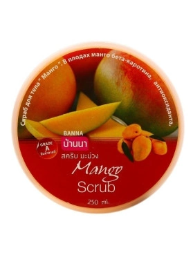 Скраб для тела с экстрактом манго. Banna Mango scrub.