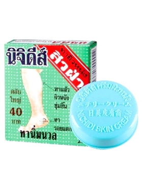 Смягчающий крем для пяток, локтей и кутикулы. Nichidi Skin Cream.