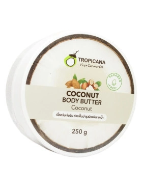 Крем-баттер для сухой кожи на кокосовом масле Tropicana.
