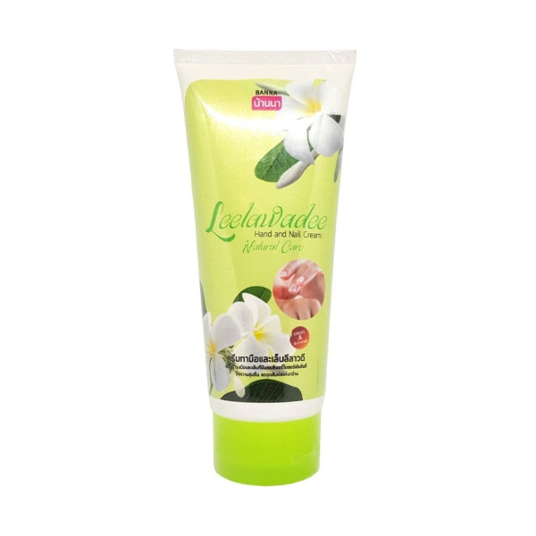 Крем для рук і нігтів з екстрактом Франжіпані. Banna Leelawadee Hand and Nail Cream.