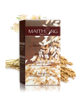 Натуральное мыло с жасминовым рисом. Jasmine Rice Soap.