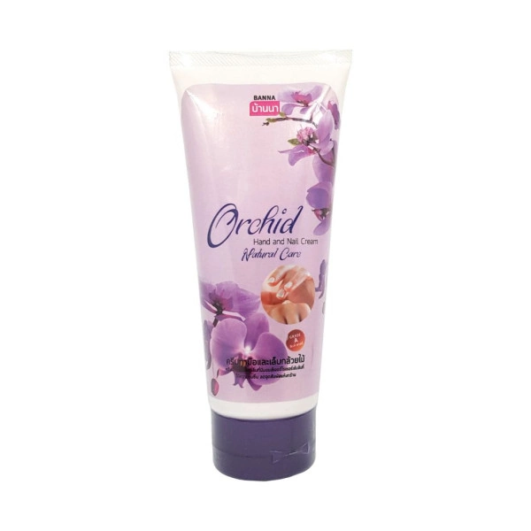 Крем для рук і нігтів з екстрактом Орхідеї. Banna Orchid Hand and Nail Cream.