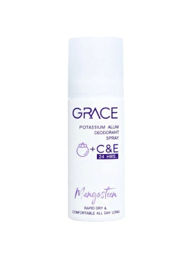 Дезодорант-спрей с калиевыми квасцами Grace Mangosteen + C&E