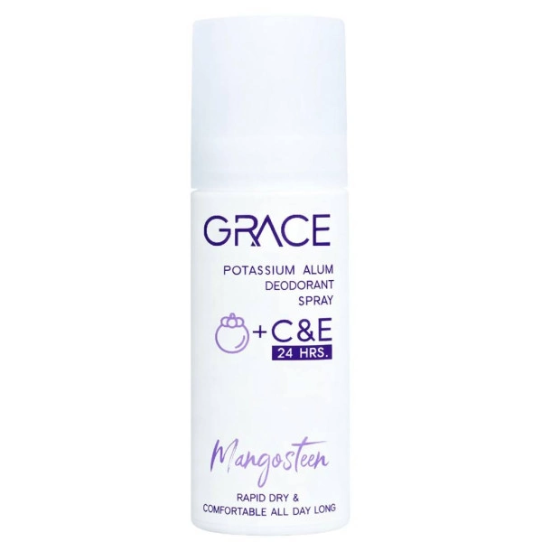 Минеральный дезодорант-спрей с калиевыми квасцами Grace Mangosteen + C&E