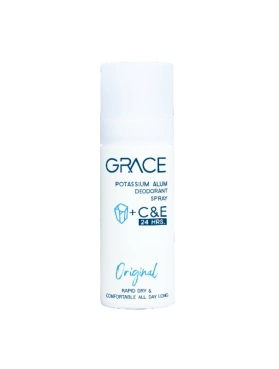 Дезодорант-спрей с калиевыми квасцами Grace Original + C&E