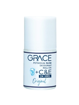 Роликовий антиперспірант Grace Original з калієвими галунами та вітамінами C&E