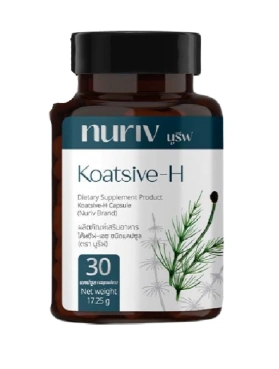 Комплекс для густоты и силы волос Nuriv Koatsive-H с биотином и цинком