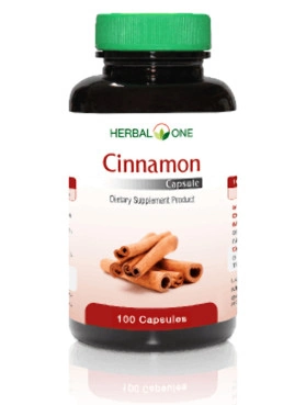 Корица в капсулах cinnamon Herbal One