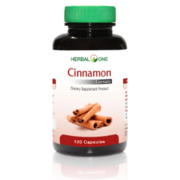 Кориця в капсулах cinnamon Herbal One