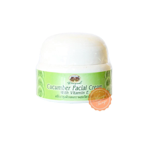 Огуречный крем с витамином Е. Cucumber Facial Cream Abhai.