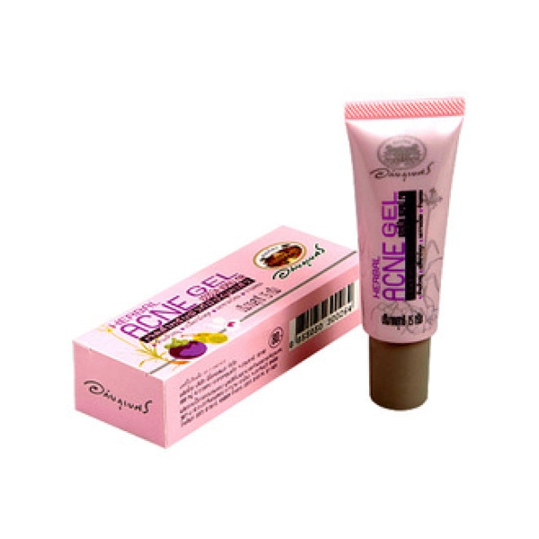 Точковий гель від акне з екстрактами лікувальних рослин. Abhaibhubejhn herbal acne gel.