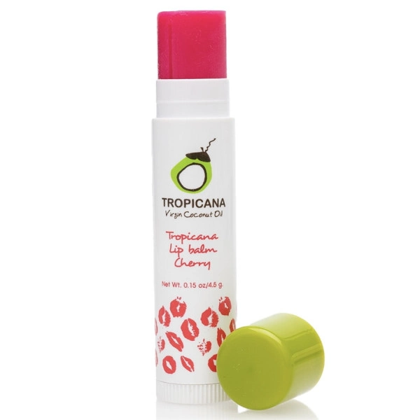 Бальзам для губ Tropicana с кокосовым маслом, питание и защита 