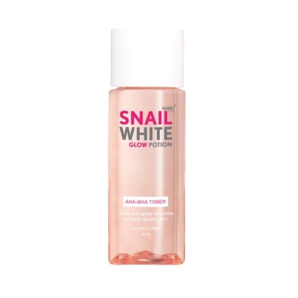 AHA BHA тонер для сяйливої шкіри Snail White Glow Potion
