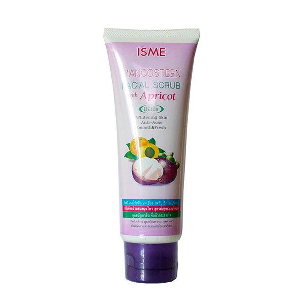 Скраб для лица с экстрактом мангустина и абрикосовой косточкой. ISME Mangoesteen Facial scrub.