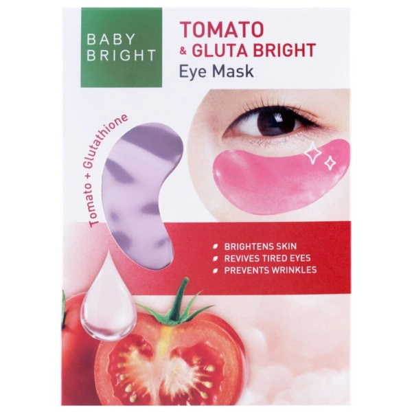 Патчи под глаза c экстрактом томата. Baby Bright Eye Mask.