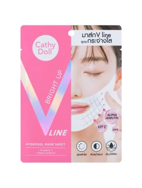 Маска для омоложения нижней трети лица Cathy Doll Bright Up V Line 