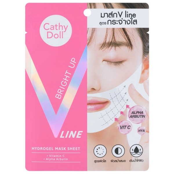 Маска для омоложения нижней трети лица Cathy Doll Bright Up V Line 