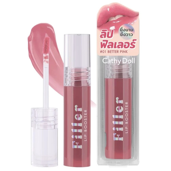 Филлер-блеск для увеличения губ Cathy Doll Filler Lip Booster Better Pink