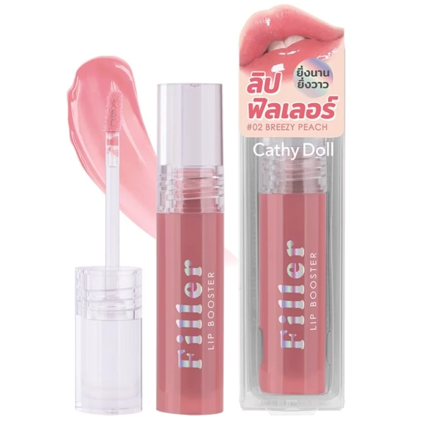Филлер-блеск для увеличения губ Cathy Doll Filler Lip Booster Breezy Peach
