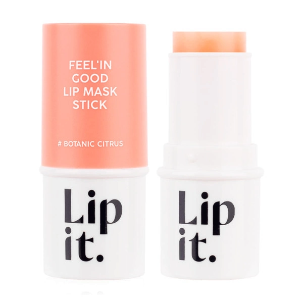 Lip It Botanic Citrus - розгладжувальна цитрусова маска для губ із колагеном і кофеїном