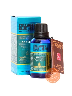 Сыворотка анти-стресс с коллагеном и ламинарией. Collagen  Blue Ozean Booster Madame Heng.