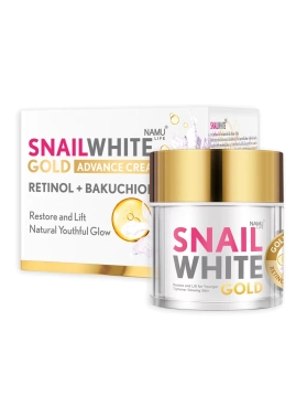 Усиленный крем Snail White Gold Advance Cream с ретинолом и бакучиолом