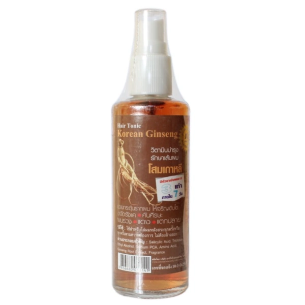 Тоник от выпадения и для укрепления волос с красным женьшенем. Genive Hair Ginseng Tonic.