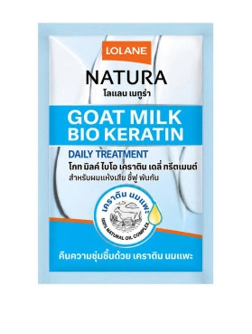 Кератиновая маска-реконструктор для сухих и поврежденных волос Lolane Natura