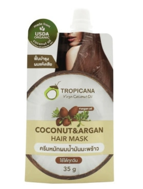 Питательная маска для волос Тропикана. Tropicana Coconut Hair Mask. 