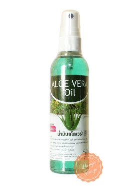 Массажное аромамасло с экстрактом алоэ. Aroma body oil Aloe Banna.