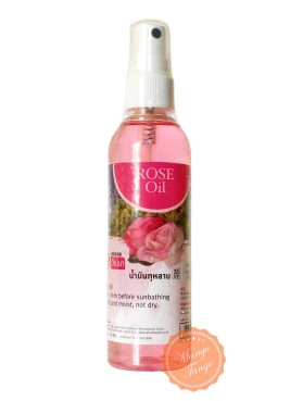 Массажное аромамасло для тела Banna Роза. Aroma body oil Rose Banna.