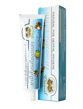 Натуральная зубная паста с кожурой мангостина. 70 грамм.