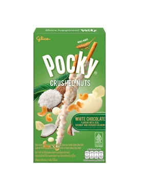 Палички Pocky з кокосом і кеш’ю.