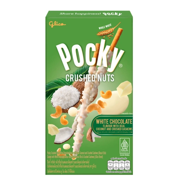 Палочки Pocky  с кокосом и кешью.